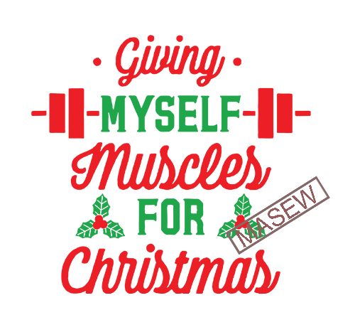 Men’s i’m giving myself abs for christmas , x-mas gift – funny christmas eps dxf png svg digital download vector t shirt design for download