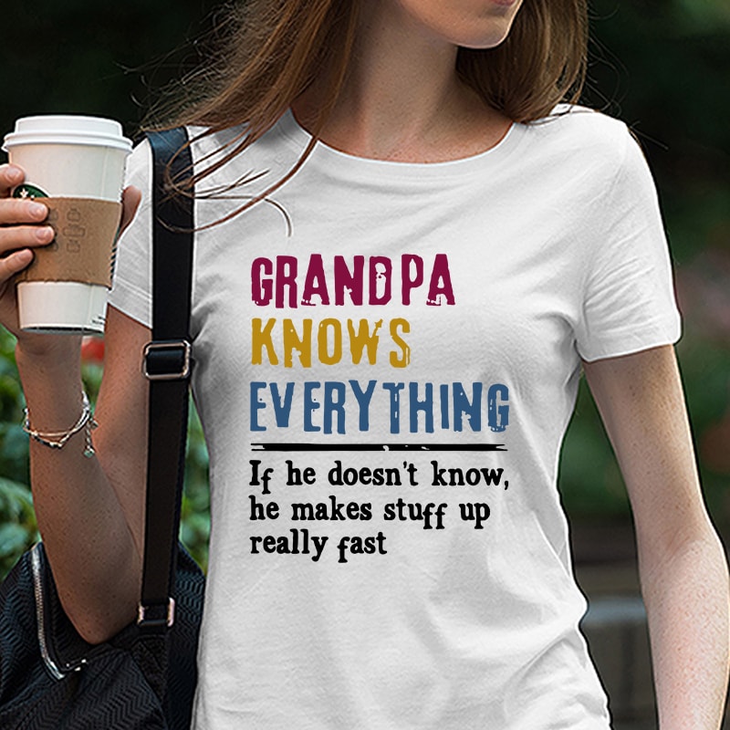Christmas Grandpa Gift Unisex Hoodie PaPa Knows Everything 