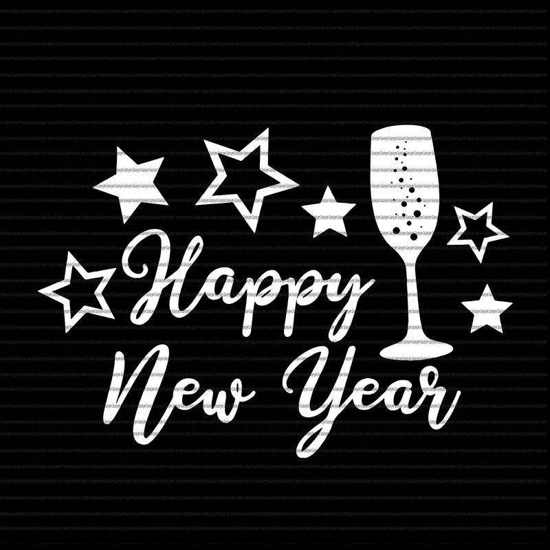 Download Happy New Year svg, New Year svg, New Year's svg vector t ...