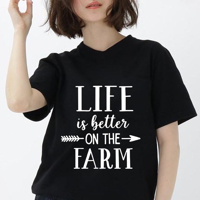 Life Is Better On The Farm SVG Farmer SVG Vector file Cricut Explore Cricut downloads Farm Farmer Farm Life Better On The Farm Family SVG