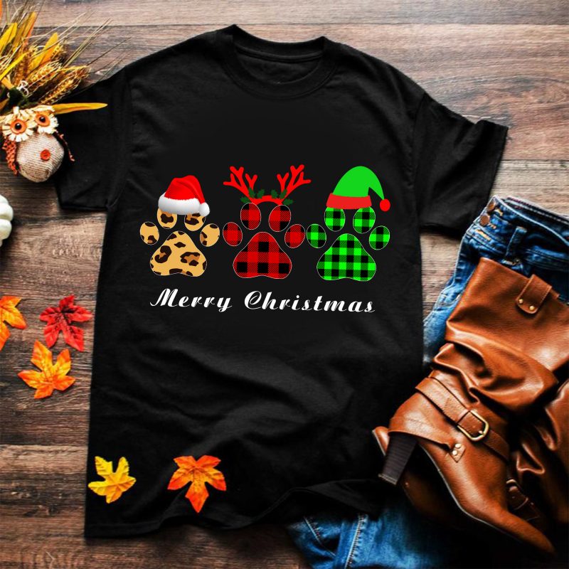 Paw dogs merry christmas, Merry Christmas Png, Merry Christmas vector, Merry christmas Jpg, Christmas Png, Winter Png, Flying Santa Png, Noel scene Png, Noel Png,