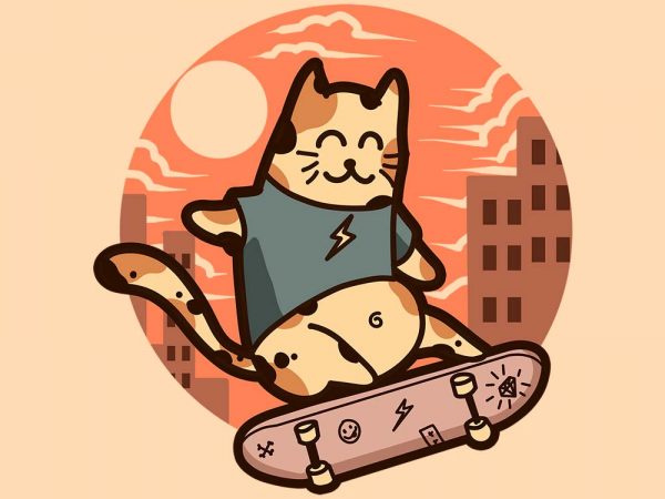 S-cat-er tshirt design