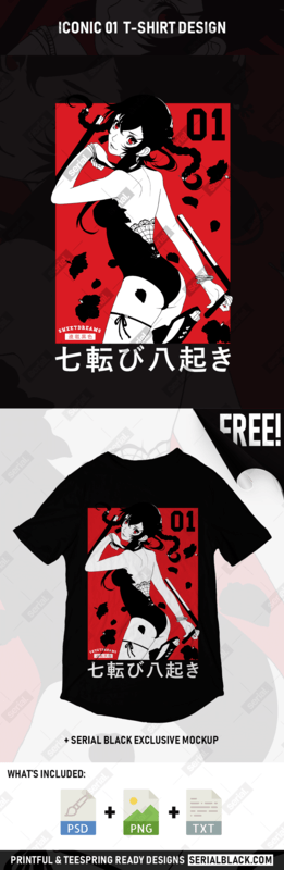 Animes PNG Designs for T Shirt & Merch