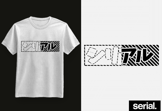 t shirt with japanese design