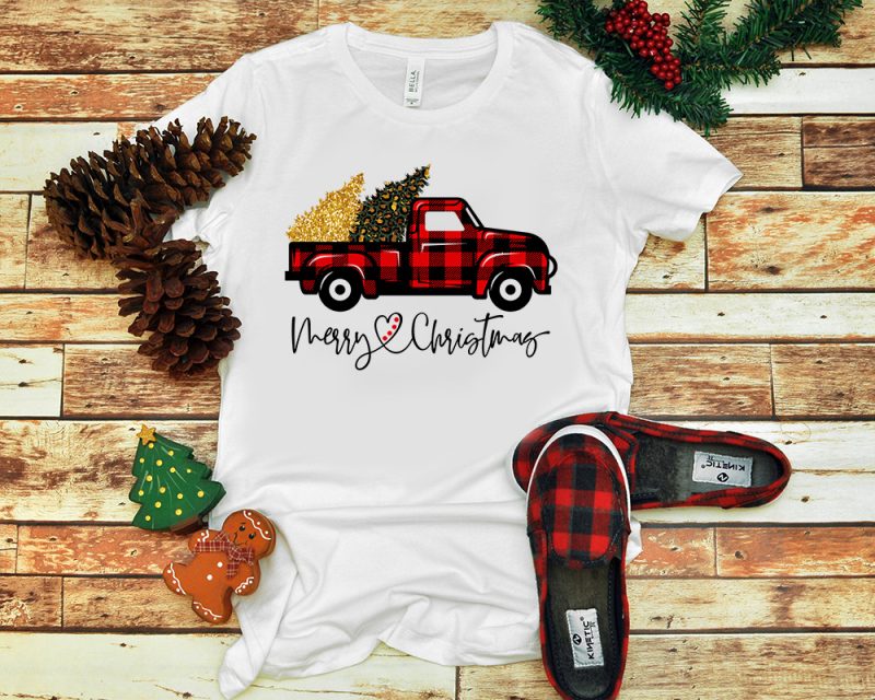 5 Bundle Truck For Christmas PNG, Christmas Buffalo Plaid PNG, Leopard Truck PNG buy t shirt designs artwork