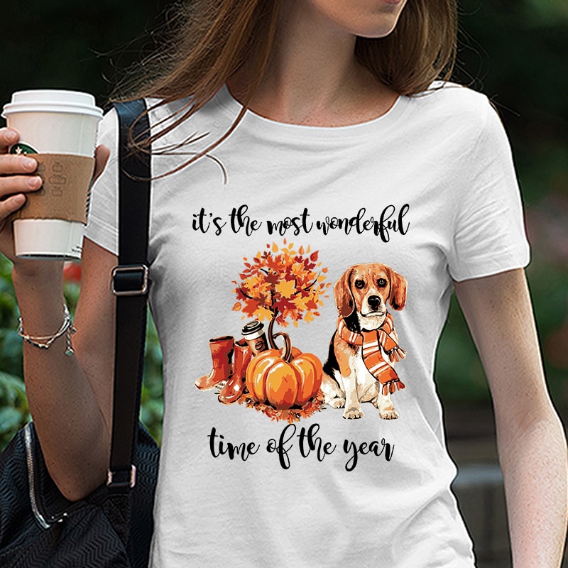 It’s the Most Wonderful Time of the Year, Fall Shirts, Dog Mom Shirts, Fall Shirts Women, Cute Fall Shirts, Animal Lovers, Fall Graphic Tees graphic