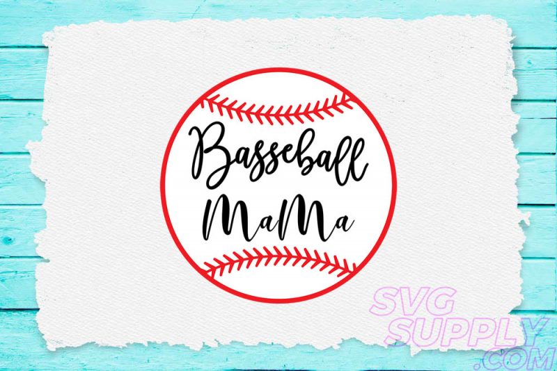 Baseball mama svg for baseball tshirt tshirt factory