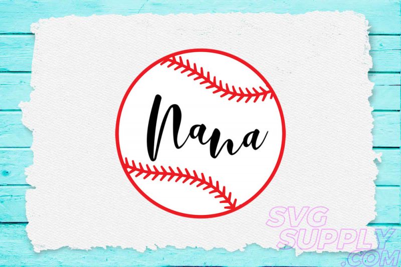 Nana ball svg for baseball tshirt tshirt factory