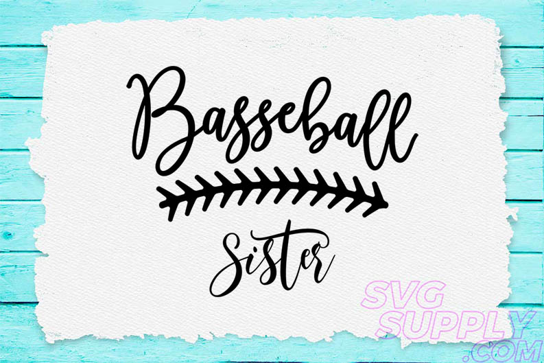 Sister clipart svg for baseball tshirt tshirt factory