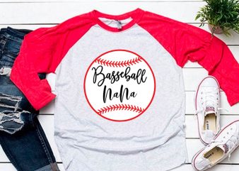 Baseball nana svg for baseball tshirt