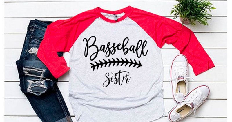 Sister clipart svg for baseball tshirt tshirt factory