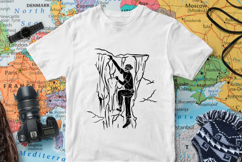 Illustration svg file for adventure shirt buy t shirt design