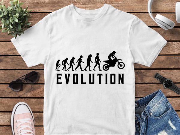 Evolution t-shirt design