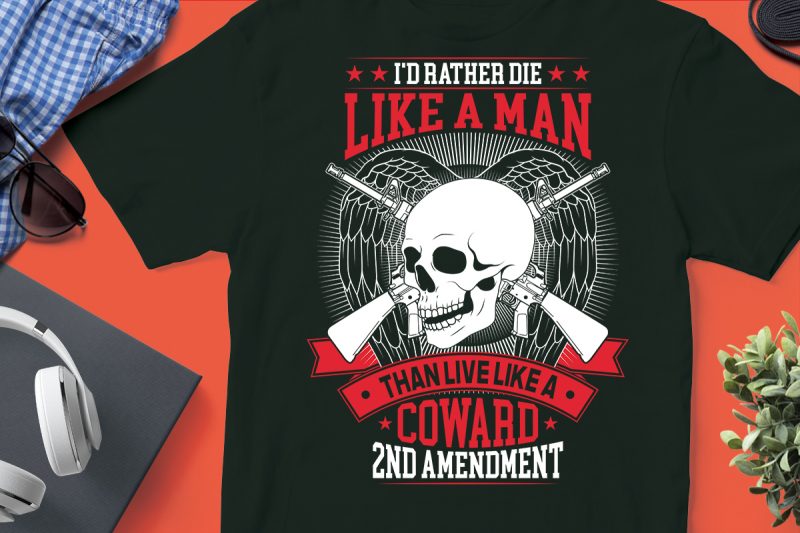 Download 2nd Amendment T-shirt Design Bundle