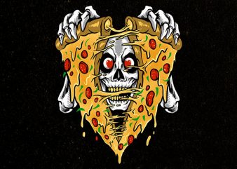 pizza boo buy t shirt design artwork