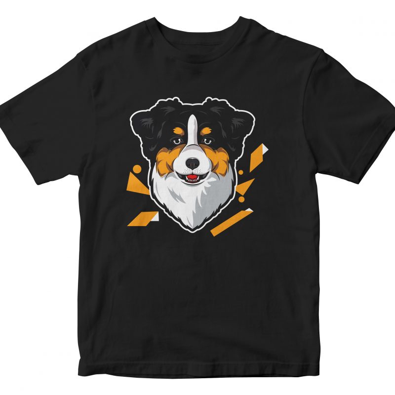 funny pug buy t shirt design for commercial use