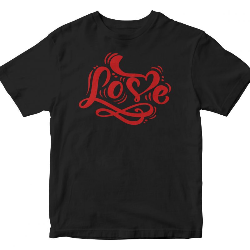 Happy Valentine Day graphic t-shirt design