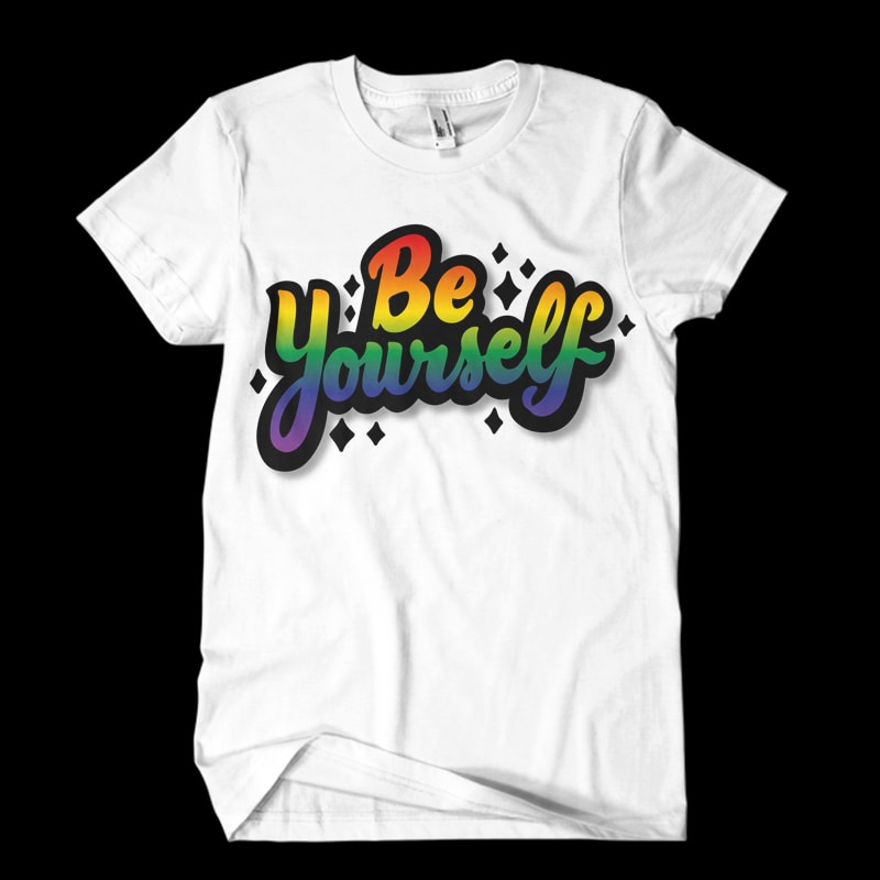 lgbt text commercial use t shirt designs