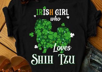 33 dog breeds – Irish girl who love dog buy t shirt design for commercial use