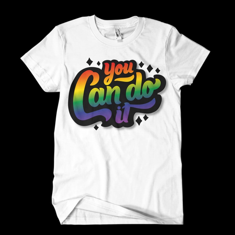 lgbt text commercial use t shirt designs