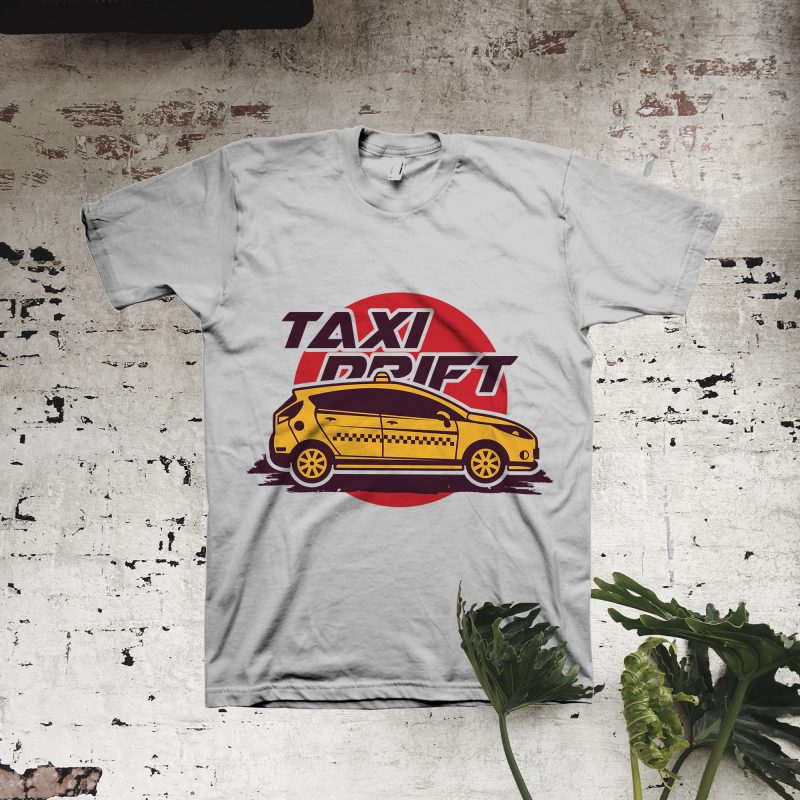 Taxi Drift t shirt designs for teespring