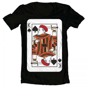 King Card print ready vector t shirt design - Buy t-shirt designs