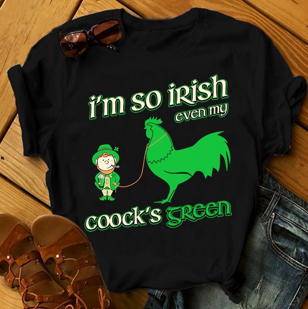 SPECIAL ST PATRICK’s DAY PART 1- 101 EDITABLE DESIGNS – 90% OFF – PSD and PNG – LIMITED TIME ONLY! t-shirt designs for sale