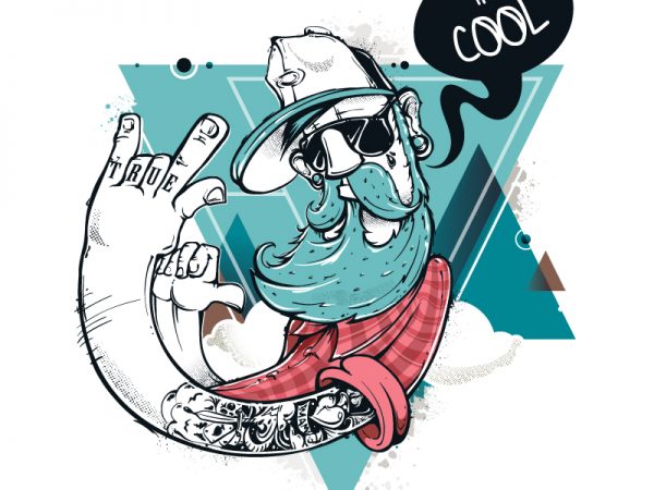 Hype cartoon vector shirt design Hype cartoon vector shirt design