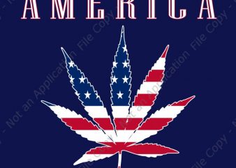 Weed leaf maga png design