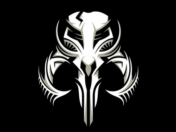 Mandalorian crest i t shirt design png