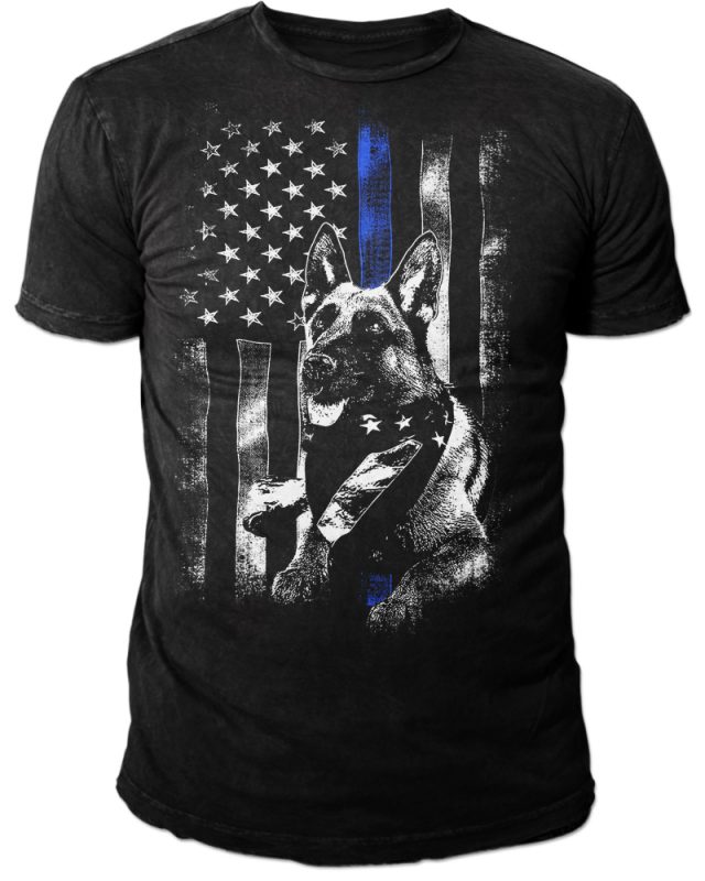 Police Dog vector t shirt design