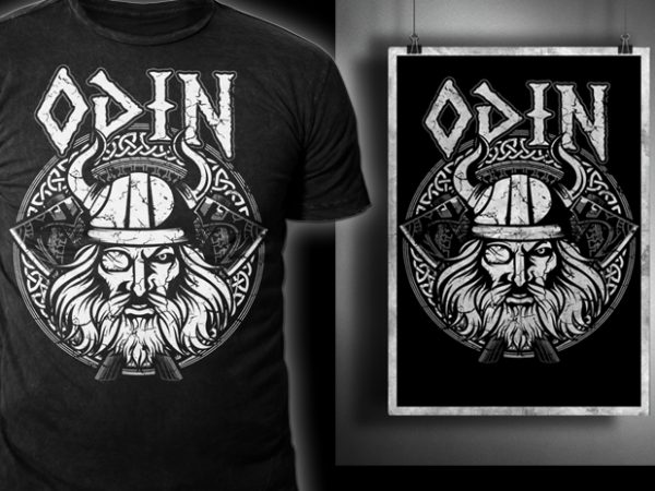 Odin t shirt design online