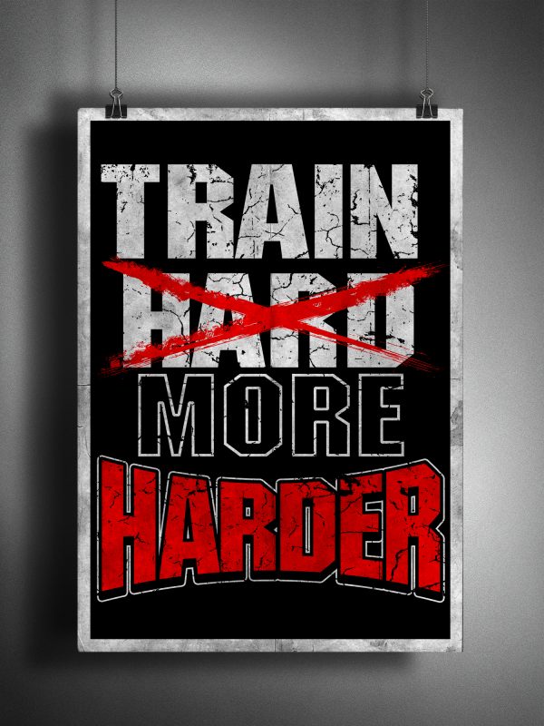 Train More Harder tshirt-factory.com