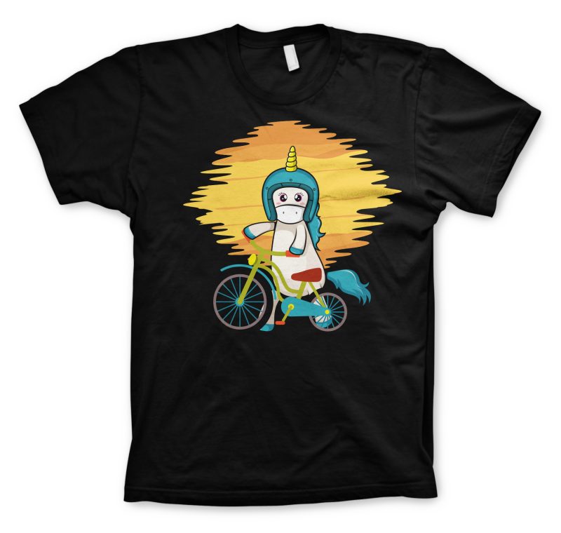 PonyBiker t shirt designs for print on demand