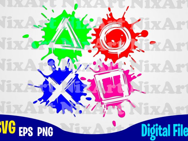 Ps4, ps5 palystation, play station, ps4 svg, playstation svg, funny gamer design svg eps, png files for cutting machines and print t shirt designs for