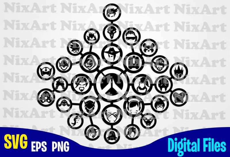 Download Overwatch, Blizzard, Logo, Game, Funny Overwatch design ...
