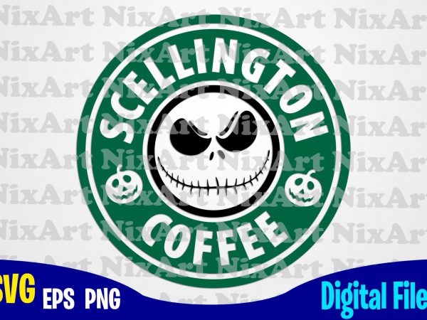 Scellington Coffee, Nightmare Before Christmas, Starbucks, Coffee