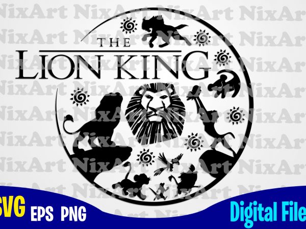 Lion king, timon, pumba, simba, rafiki, funny lion king design svg eps, png files for cutting machines and print t shirt designs for sale t-shirt