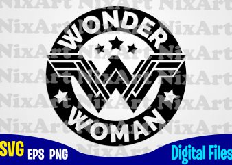 Wonder Woman, Woman, Superhero, Funny Superhero design svg eps, png files for cutting machines and print t shirt designs for sale t-shirt design png