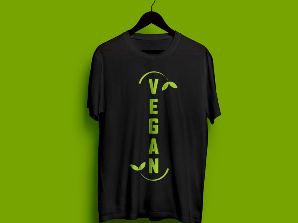 Vegan t shirt design