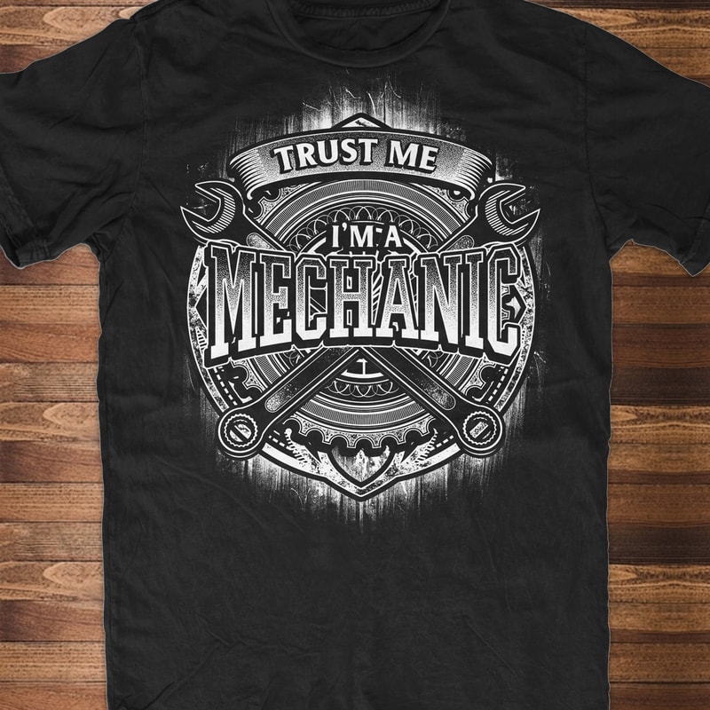 Trust Me I'm a Mechanic Unisex Hoodie 