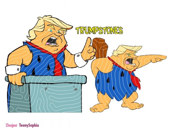 Trump, trumpstones, 1 svg layered file for cutting machine plus ai, dxf and png file with transparent background to direct print or edit. t shirt Trump, trumpstones, 1 svg layered file for cutting machine plus ai, dxf and png file with transparent background to direct print or edit. t shirt