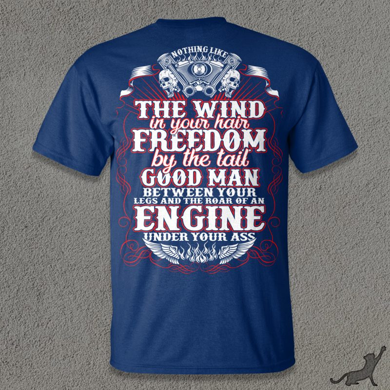 Wind of Freedom t shirt designs for printful