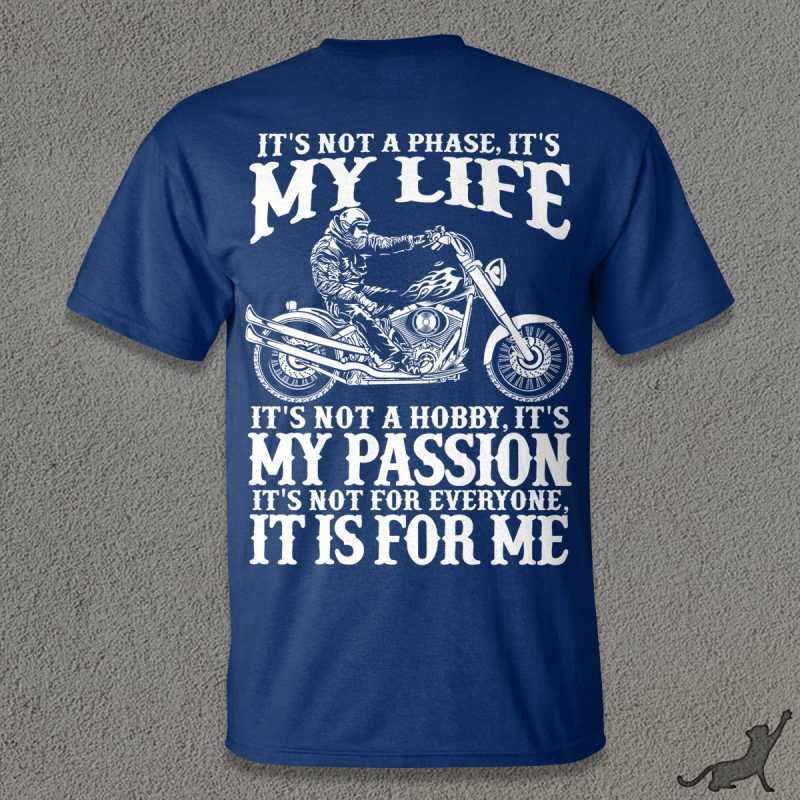 My Life t shirt designs for printful