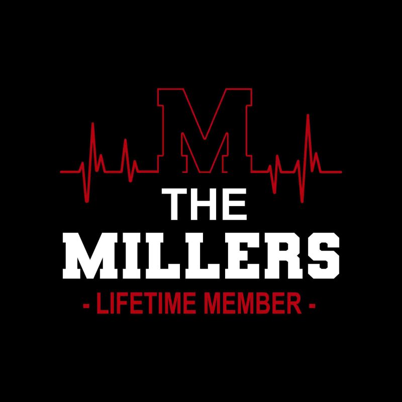 The Millers lifetime member svg,The Millers lifetime member,The Millers svg,The Millers png,The Millers design,team millers svg t shirt designs for merch teespring and printful