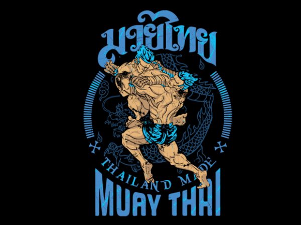 Muay Thai 9 t shirt designs for sale