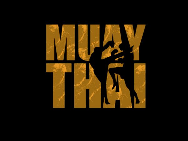Muay thai 10 t shirt design for sale