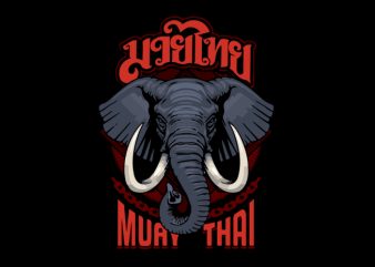 Muay Thai 12 t-shirt design for sale