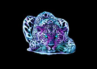 leopard commercial use t-shirt design