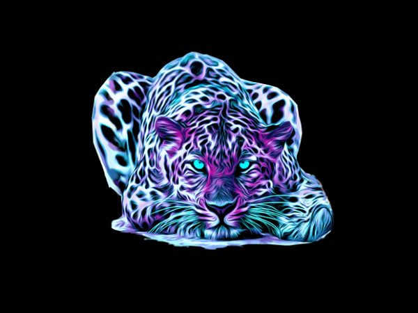 Leopard commercial use t-shirt design